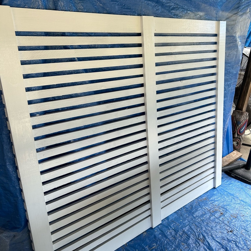 Wooden Bahama/Bermuda style shutters. Made to order.